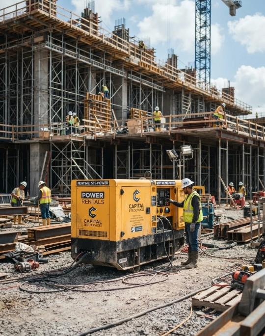 Produtividade da obra - Aluguel de Geradores para Construção Civil - Rio de Janeiro // Manutenção de Geradores RJ